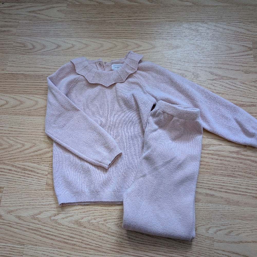 Primark Pink Knit Set